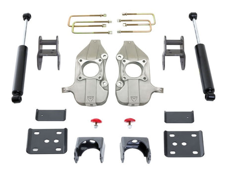 MaxTrac 15-18 Ford F-150 2WD 2in/4in MaxPro Lowering Spindle Kit Maxtrac Steering Knuckles & Spindles  AXOPROS