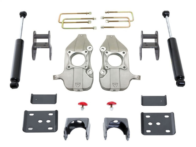MaxTrac 15-18 Ford F-150 2WD 2in/4in MaxPro Lowering Spindle Kit Maxtrac Steering Knuckles & Spindles  AXOPROS