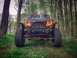 Oracle 7in High Powered LED Headlights - Black Bezel - Dynamic - Dynamic SEE WARRANTY ORACLE Lighting Headlights  AXOPROS