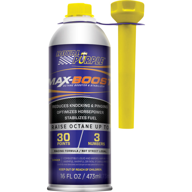 Royal Purple Max-Boost Octane Booster - 16oz Royal Purple Additives  AXOPROS