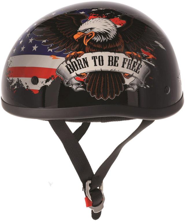 Skid Lids Freedom Eagle Original Helmet - Medium Bikers Choice Helmets and Accessories  AXOPROS