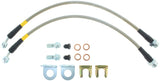 StopTech 06-14 Jeep Grand Cherokee SRT8 Stainless Steel Front Brake Lines Stoptech Brake Line Kits  AXOPROS