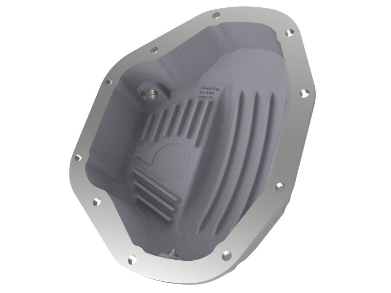 afe Rear Differential Cover (Raw; Street Series); Dodge Diesel Trucks 94-02 L6-5.9L (td) aFe Diff Covers  AXOPROS