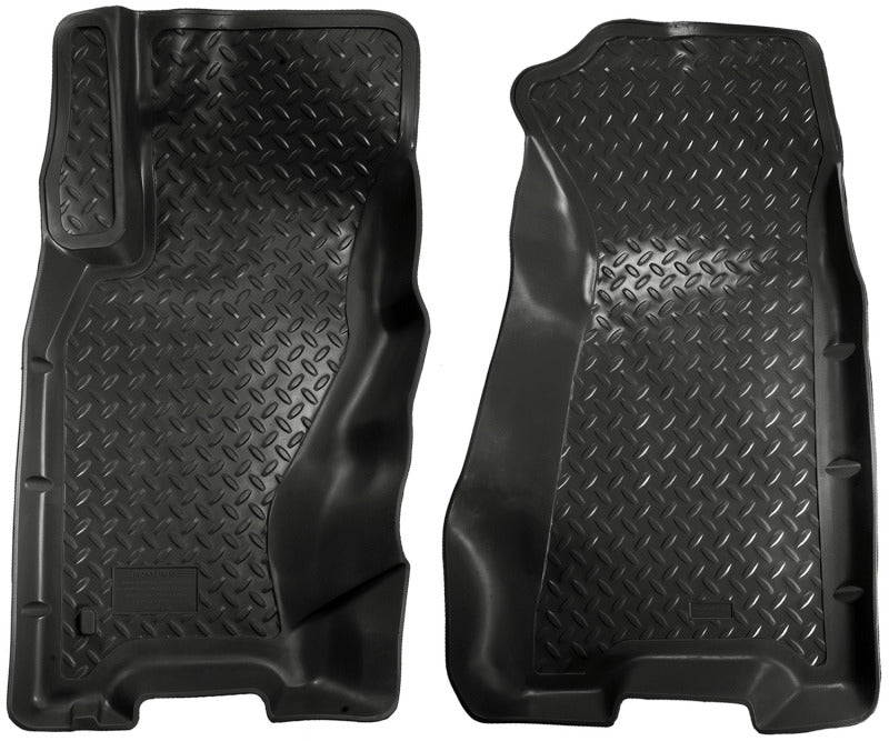 Husky Liners 99-04 Grand Cherokee (4DR) Classic Style Black Floor Liners Husky Liners Floor Mats - Rubber  AXOPROS
