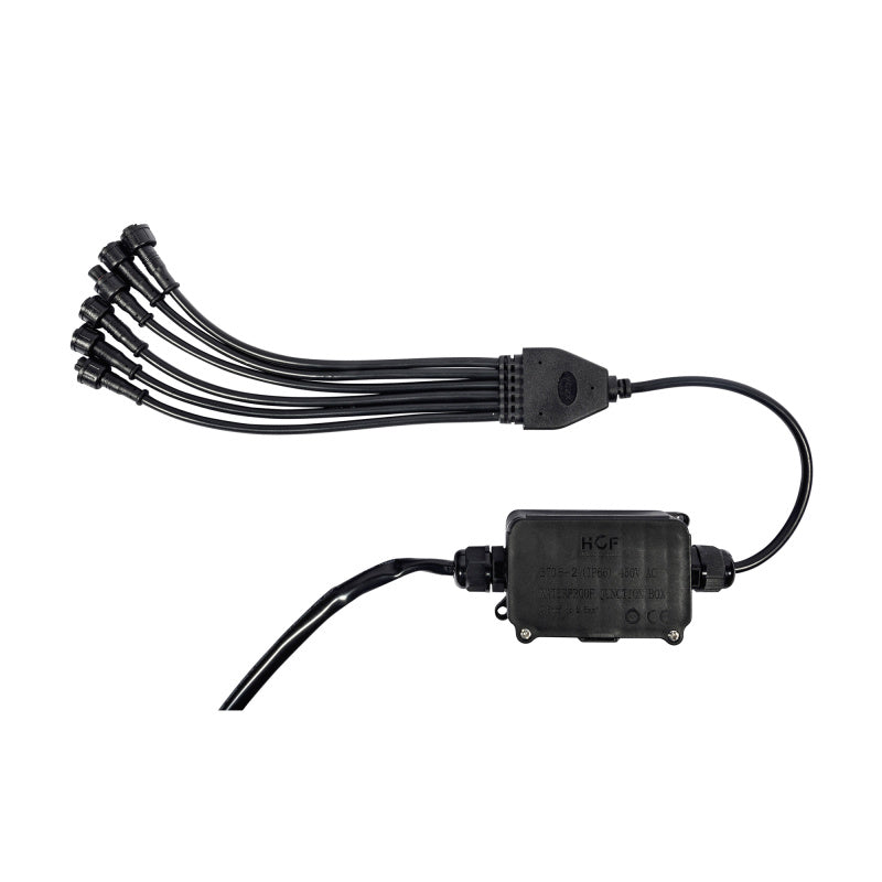 KC HiLiTES C-Series RGB LED Rock Light Kit (Incl. Wiring) - Set of 6 KC HiLiTES Light Bars & Cubes  AXOPROS