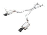 AWE Tuning 2020 Jeep Grand Cherokee SRT Touring Edition Exhaust - Diamond Black Tips AWE Tuning Catback  AXOPROS
