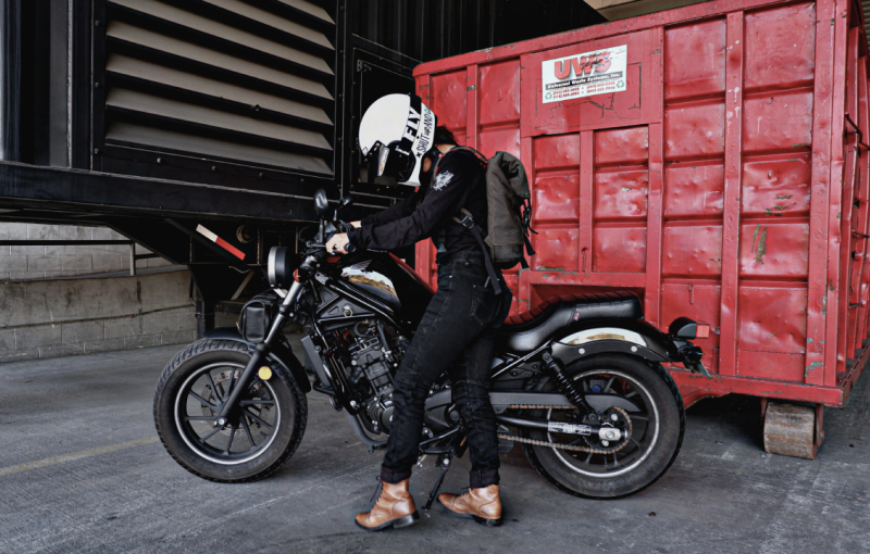 Burly Brand Voyager Back Pack - Black Burly Brand Bags - Saddlebags  AXOPROS