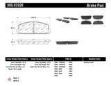 StopTech Performance 89-95 Mazda RX7 / 03-05 Mazda 6 Rear Brake Pads Stoptech Brake Pads - Performance  AXOPROS