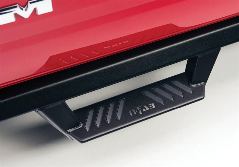 N-Fab EPYX 2019 Dodge RAM 1500 Crew Cab - Cab Length - Tex. Black N-Fab Side Steps  AXOPROS