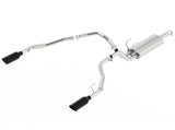 Borla 09-17 Ram 1500 5.7L V8 3in-2.5in Dual Out Pipe 5in Tip S-Type Exhaust Black Chrome Borla Catback  AXOPROS