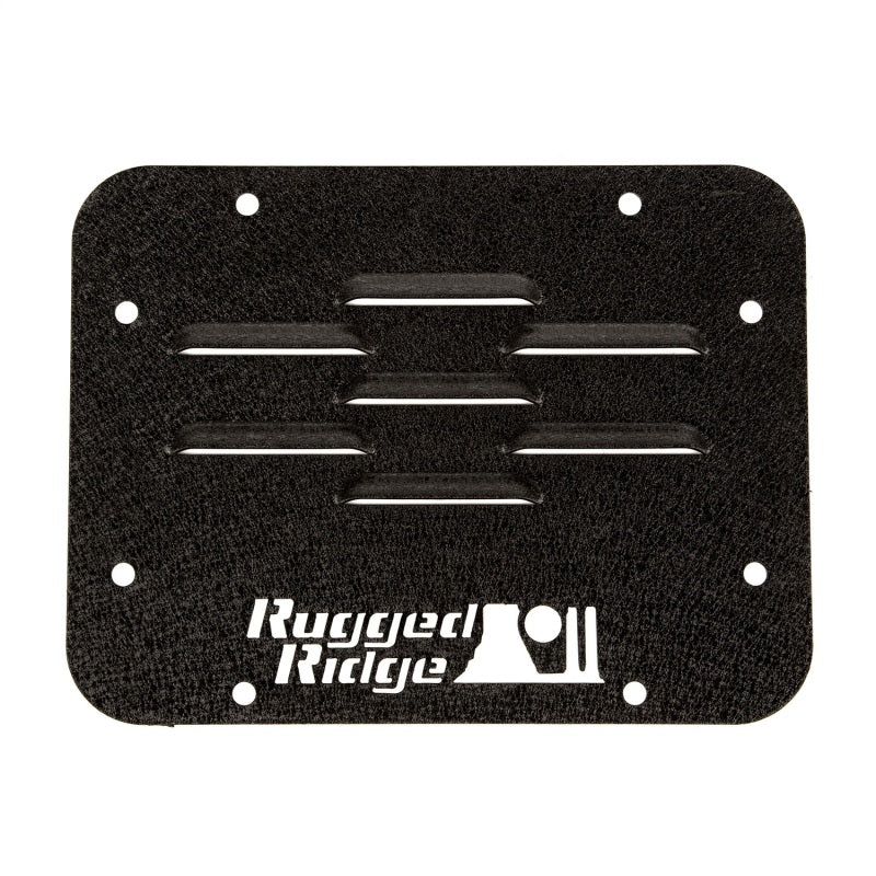 Rugged Ridge Tire Carrier Delete Plate 07-18 Jeep Wrangler JK Rugged Ridge Spare Tire Carriers  AXOPROS