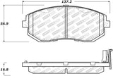StopTech Street Select Brake Pads - Front Stoptech Brake Pads - OE  AXOPROS