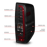 ANZO 2005-2021 Nissan Frontier LED Taillights Black Housing/Smoke Lens ANZO Tail Lights  AXOPROS
