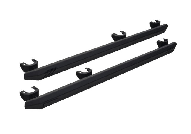Rampage 2018-2019 Jeep Wrangler(JL) Unlimited Sport 4-Door Rock Rail - Black Rampage Side Steps  AXOPROS