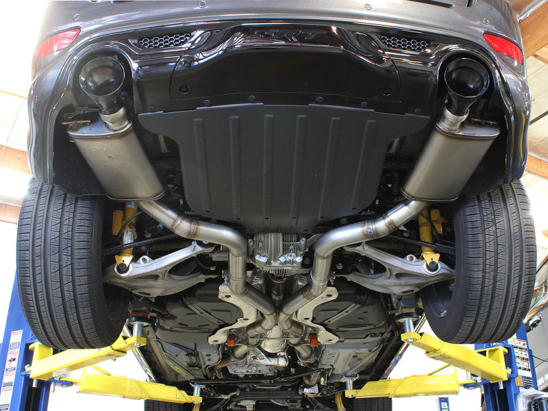 aFe MACHForce XP Cat-Back Exhaust Stainless No Tips 12-15 Jeep Grand Cherokee SRT/SRT-8 V8 Hemi 6.4L aFe Catback  AXOPROS