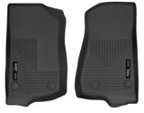 Husky Liners 19-24 Jeep Wrangler JL/JLU WeatherBeater Front Row Black Floor Liners Husky Liners Floor Mats - Rubber  AXOPROS