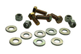 Whiteline 1/12/97 Mitsubishi Evo IV/V/VI/1/02-6/08 Evo VII/VIII/IX Rear 24mm HD Sway Bar Mount Kit Whiteline Sway Bars  AXOPROS