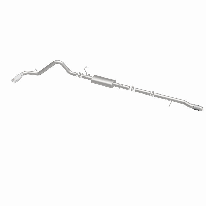 Magnaflow 14 Chevy Silverado V8 5.3L CC/EC Cab Single P/S Rear Exit Stainless Cat Back Perf Exhaust Magnaflow Catback  AXOPROS