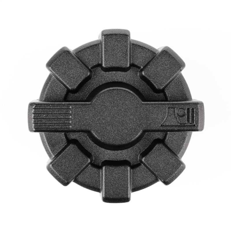 Rugged Ridge 01-19 Jeep Wrangler TJ/LJ/JK/JL Black Elite Aluminum Fuel Cap Rugged Ridge Fuel Caps  AXOPROS