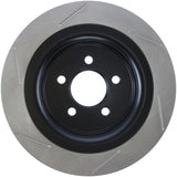 StopTech 2015 Ford Mustang GT w/ Brembo Brakes Left Rear Slotted Brake Rotor Stoptech Brake Rotors - Slotted  AXOPROS