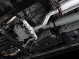 AWE 0FG Exhaust for 3rd Gen Toyota Tundra - Dual Chrome Silver Tips AWE Tuning Catback  AXOPROS