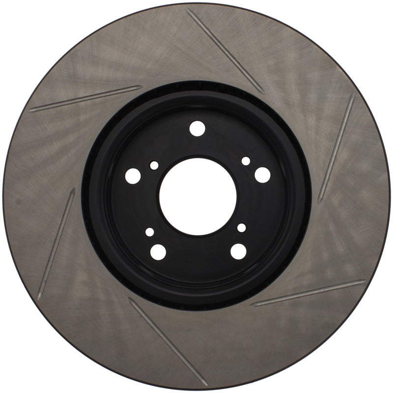 StopTech Power Slot Slotted 04-08 Accura TL (Brembo Caliper) Front Right Rotor Stoptech Brake Rotors - Slotted  AXOPROS