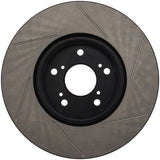 StopTech Power Slot Slotted 04-08 Accura TL (Brembo Caliper) Front Right Rotor Stoptech Brake Rotors - Slotted  AXOPROS