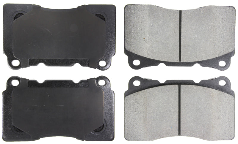 StopTech Performance 04-07 STi / 03-06 Evo / 08-10 Evo / 10+ Camaro Front Brake Pads Stoptech Brake Pads - Performance  AXOPROS