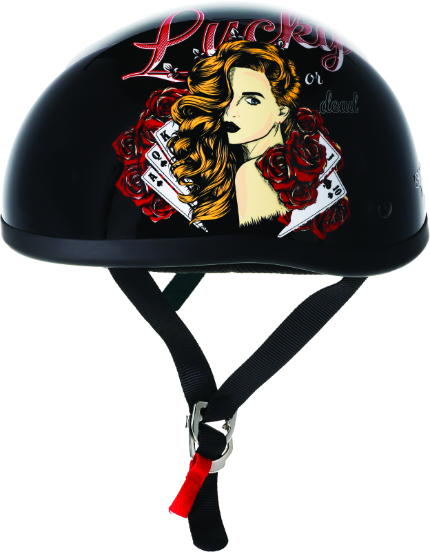 Skid Lids Lucky Lady Original Helmet - Small Skid Lid Helmets and Accessories  AXOPROS