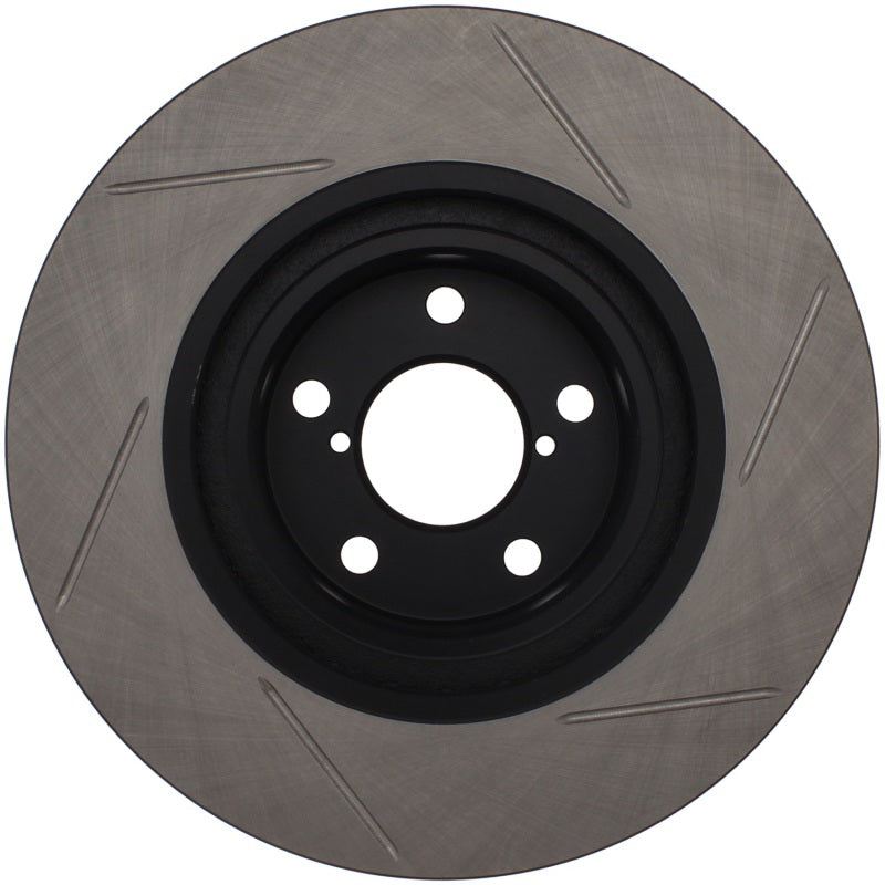 StopTech Power Slot 06-08 Subaru Legacy / 13 Scion FR-S / 13 Subaru BRZ Front Left Slotted Rotor Stoptech Brake Rotors - Slotted  AXOPROS