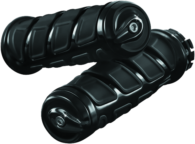 Kuryakyn Kinetic Grips Indian Gloss Black Kuryakyn Grips  AXOPROS