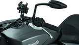 Kuryakyn Raised Mirror Mnt Adapters Gloss Black Kuryakyn Rear View Mirrors  AXOPROS