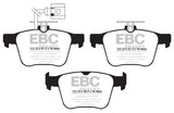 EBC 2018 Audi TT Quattro Redstuff Rear Brake Pads EBC Brake Pads - Performance  AXOPROS
