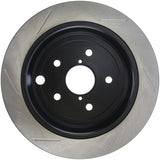 StopTech Power Slot 2015 Subaru WRX (w/o EyeSight) Rear Left Slotted Rotor Stoptech Brake Rotors - Slotted  AXOPROS