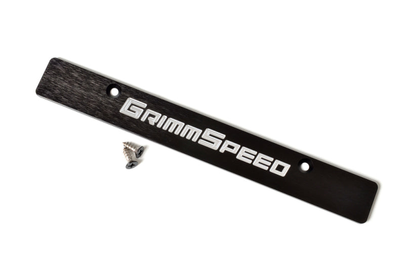 GrimmSpeed 06-14 Subaru Impreza/WRX/STi License Plate Delete Plate GrimmSpeed License Plate Relocation  AXOPROS