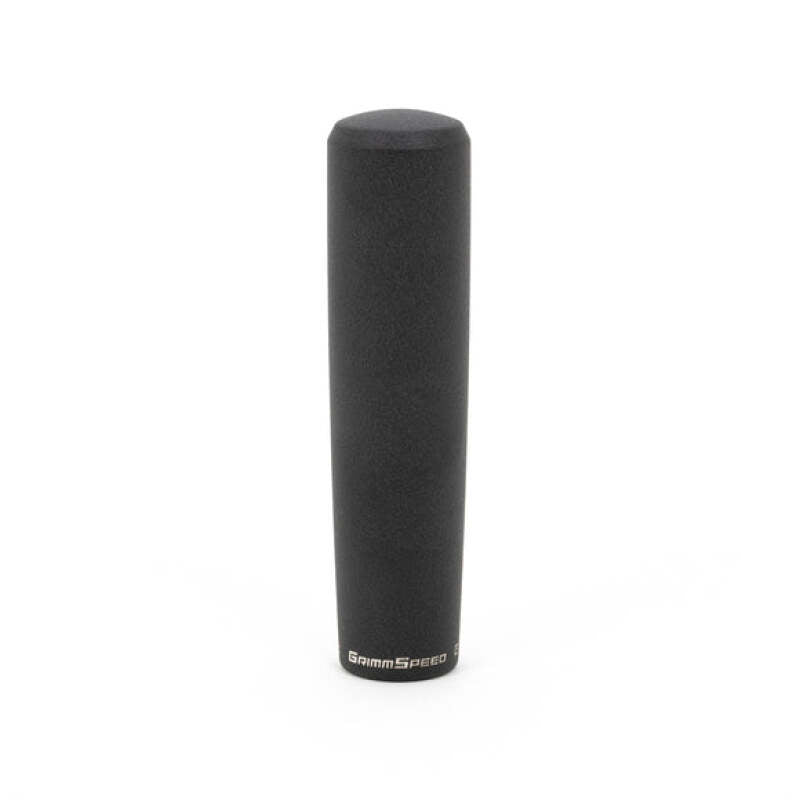 GrimmSpeed Tallboy Shift Knob Aluminum Black - M12x1.25 GrimmSpeed Shift Knobs  AXOPROS