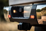 Rigid Industries SR-L Series Flush Mount LED Spreader Pair w/ Red Halo - Universal Rigid Industries Light Bars & Cubes  AXOPROS