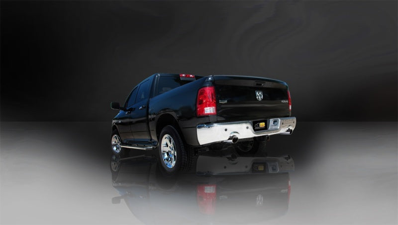 Corsa 2009-2019 -14 Dodge Ram Quad Cab/Short Bed 1500 4.7L V8 Polished Sport Cat-Back Exhaust CORSA Performance Catback  AXOPROS