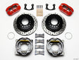 Wilwood Dynapro Low-Profile 11.00in P-Brake Kit Drill-Red New Big Ford 2.50in Offset Wilwood Big Brake Kits  AXOPROS