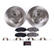 Power Stop 06-11 Honda Civic Front Autospecialty Brake Kit PowerStop Brake Kits - OE  AXOPROS