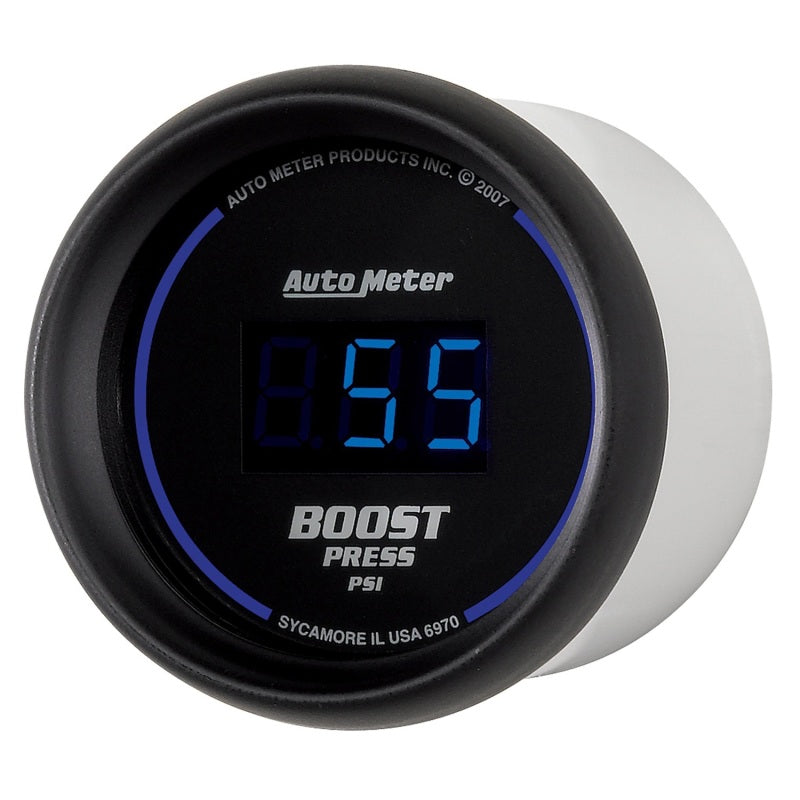 AutoMeter Autometer Cobalt Digital 52mm Digital 5-60 PSI Boost Gauge Gauges aftermarket performance part