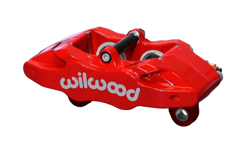 Wilwood Caliper-DPC56 - Red 1.25in Piston 1.04in Disc Wilwood Brake Calipers - Perf  AXOPROS