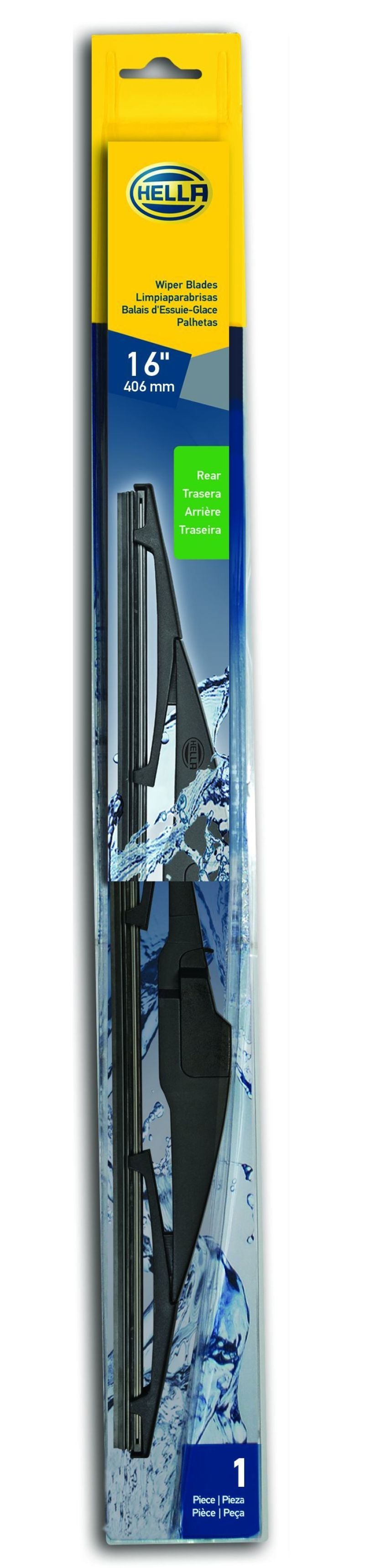 Hella Rear Wiper Blade 16in - Single Hella Exterior Trim  AXOPROS