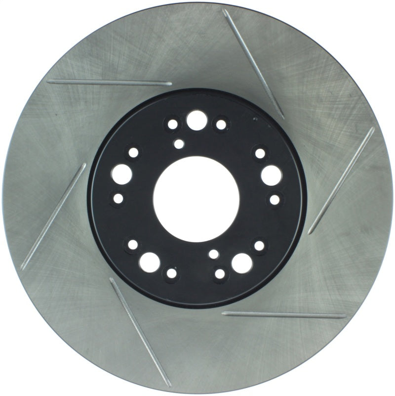 StopTech Power Slot 93-05 Lexus GS Series / 00-05 IS300 / 93-94 LS Series Front Left Slotted Rotor Stoptech Brake Rotors - Slotted  AXOPROS