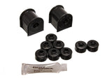 Energy Suspension 89-94 Nissan 240SX (S13) Black 15mm Rear Sway Bar Bushing Set Energy Suspension Bushing Kits  AXOPROS