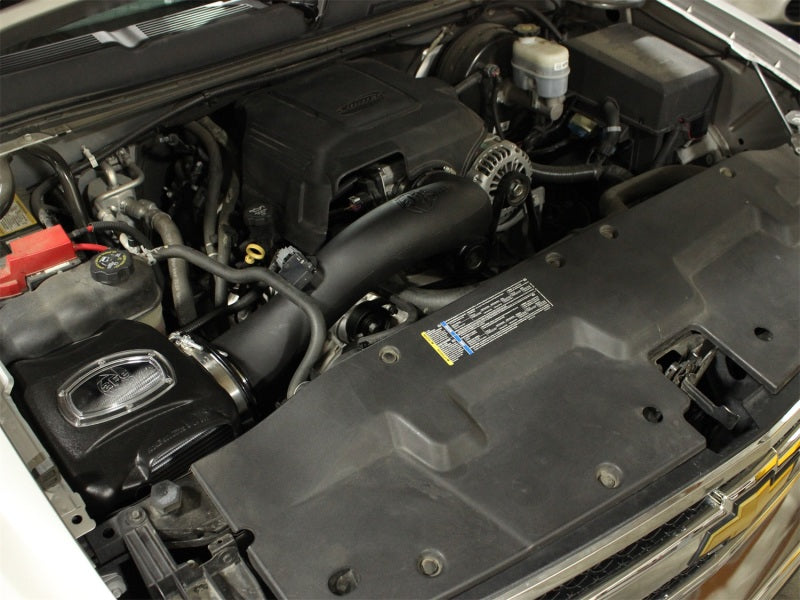 aFe Momentum GT PRO DRY S Stage-2 Si Intake System, GM 09-13 Silverado/Sierra 1500 V8 (GMT900) aFe Cold Air Intakes  AXOPROS
