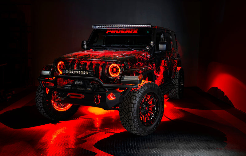 Oracle Oculus Bi-LED Projector Headlights for Jeep JL/Gladiator JT - w/ Simple Cntrl SEE WARRANTY ORACLE Lighting Headlights  AXOPROS