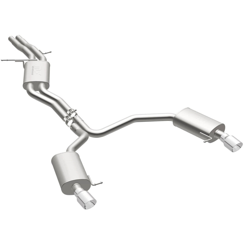 MagnaFlow Sys C/B 12-15 Audi A6 / A7 3.0L V6 SS 2.5in Dual Split Rear Ext 4in Tips Magnaflow Catback  AXOPROS