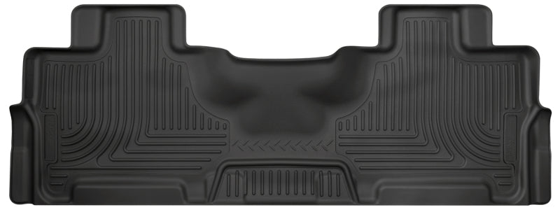 Husky Liners 2015 Ford Expedition/Lincoln Navigator WeatherBeater 2nd Row Black Floor Liner Husky Liners Floor Mats - Rubber  AXOPROS