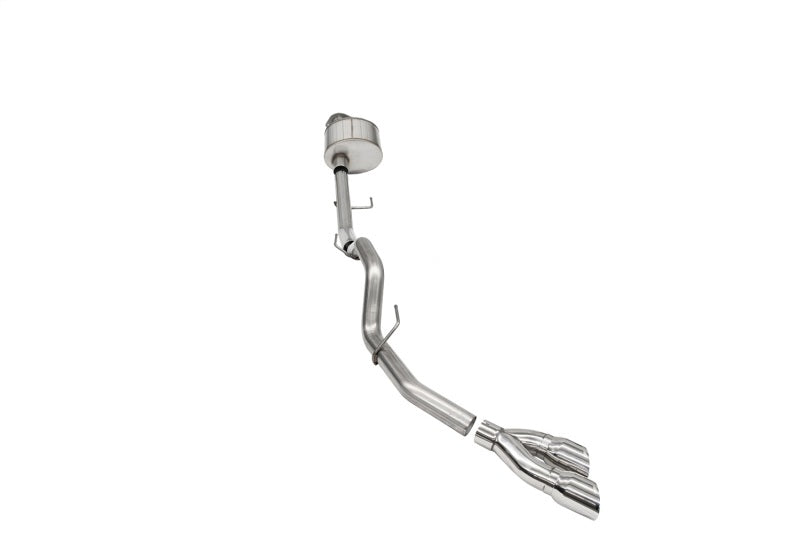 Corsa 2021-2024 Ford F-150 Regular Cab/6.5in Bed 5.0L V8 Xtreme Cat-Back Single Side Exit-Polished CORSA Performance Catback  AXOPROS